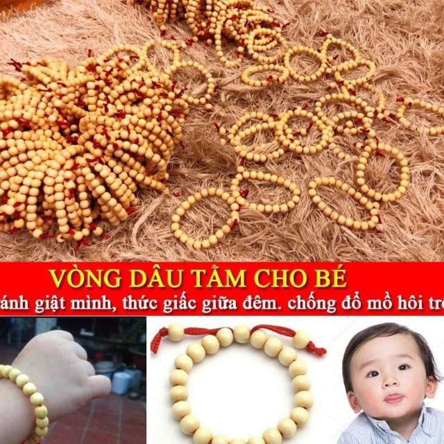 Vòng Dâu Tằm Cho Bé