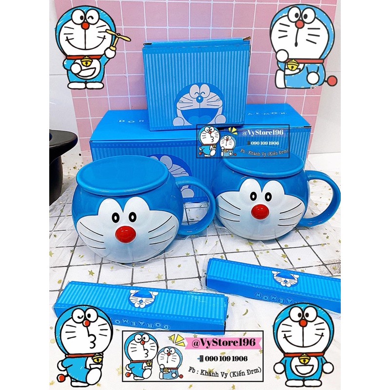 LY SỨ ĐÔREMON CAO CẤP HÀNG CHÍNH HÃNG ĐÔREMON