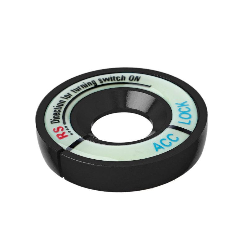 Sticker dạ quang trang trí công tắc khởi động xe hơi