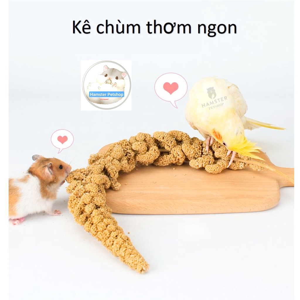 Kê chùm cho hamster, thỏ , bọ , sóc , chim
