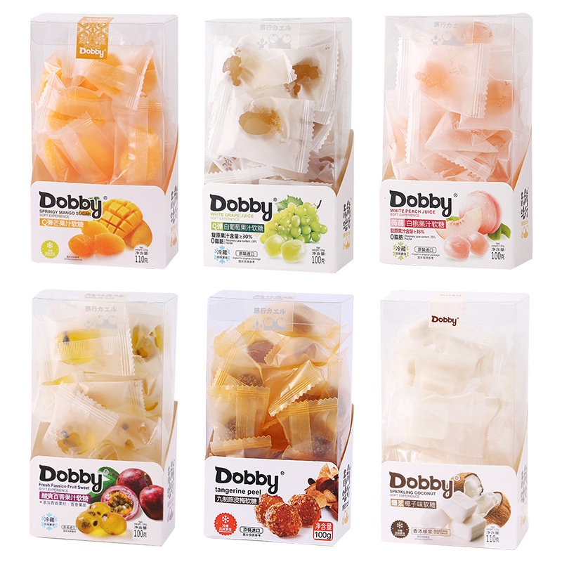 [ Hàng mới về ] Kẹo dẻo hoa quả Dobby hộp 100g