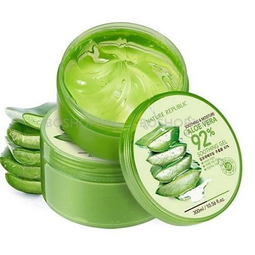 Gel Nha Đam Nature Republic 92% 300ml (Hũ)