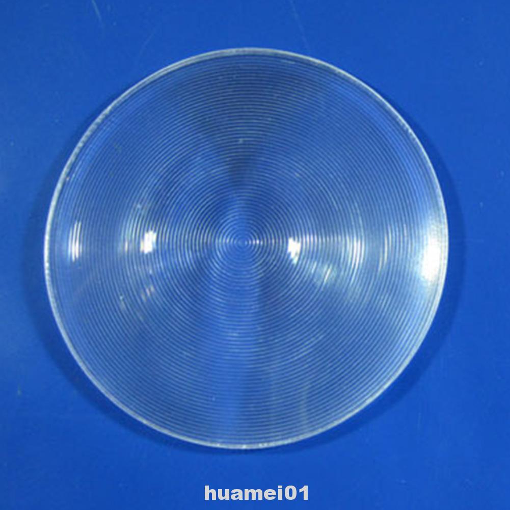 1 Pair 50x80mm Fresnel Lens VR Flat Transparent Round Replacement For Google Cardboard