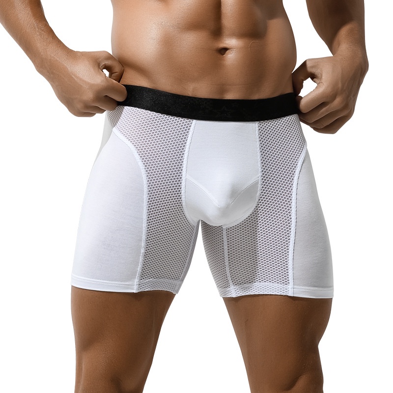 Quần Lót Boxer Hai Lớp Mềm Mại Thoáng Khí Thoải Mái Dành Cho Nam 256