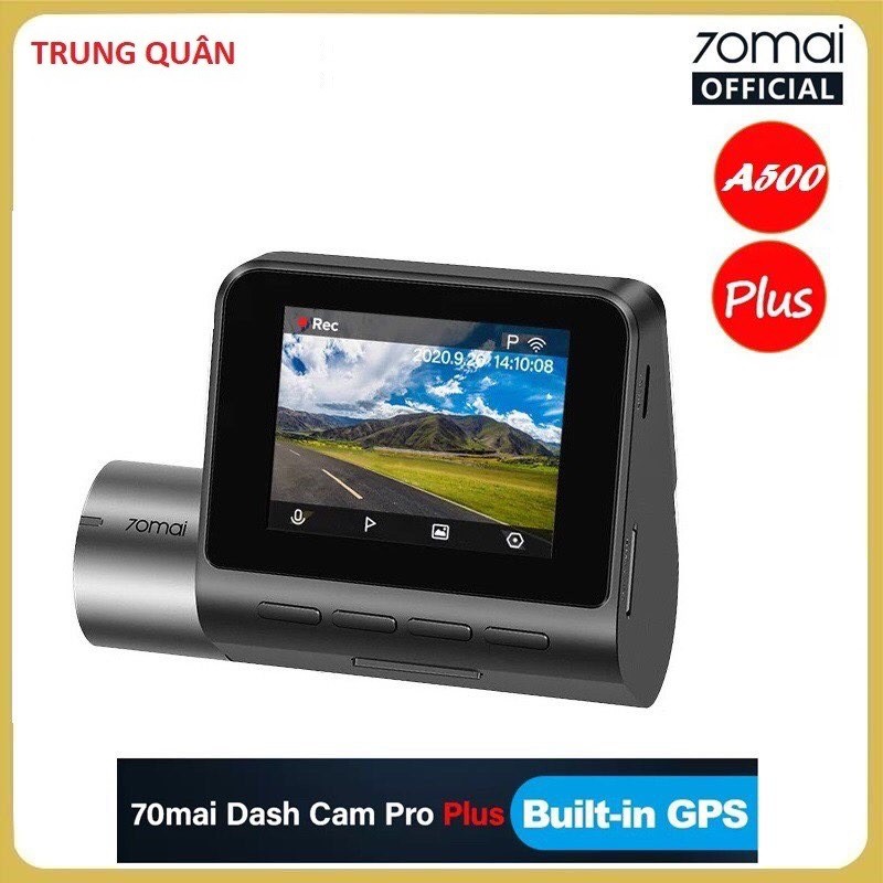 Camera hành trình 70mai Dash Cam Pro Plus , 70mai A500 Quốc tế - Cam hành trình xiaomi - Bảo Hành 12 Tháng