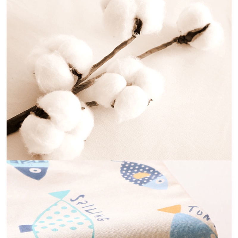 Bộ Chăn Ga Và Vỏ Gối Cotton Màu Trơn Xinh Xắn