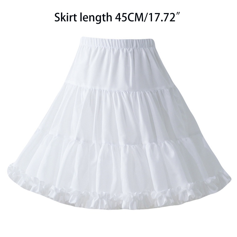 Chân Váy Xòe Tutu Không Vòng 18 Inch Cho Nữ
