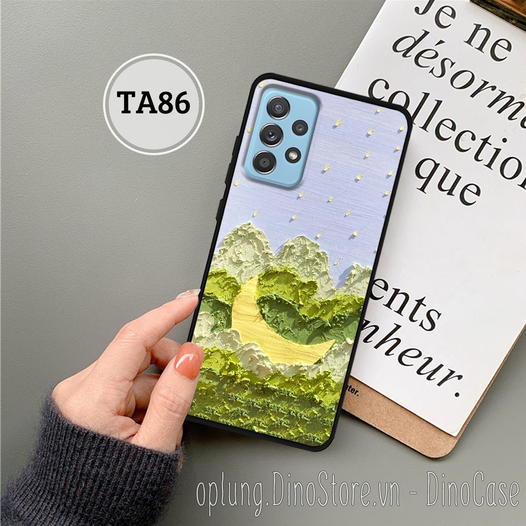 Ốp lưng Samsung A13 / A23 / A53 5G / A52s 5G / A32 - Ốp lưng Samsung in hình bầu trời mặt trăng nhẹ nhàng vintage.