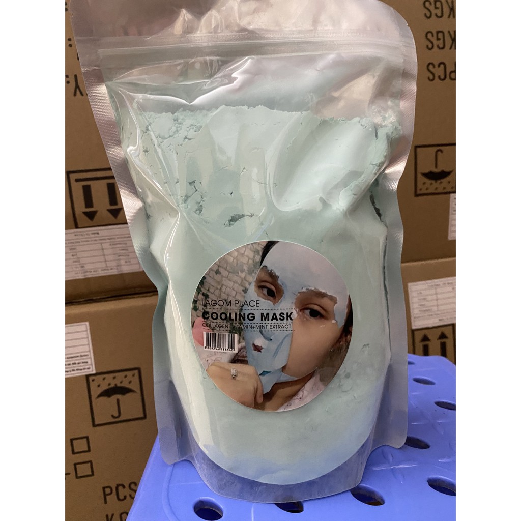 Bột Đắp Mặt Nạ Mask Bạc Hà ( Dẻo - Dễ Bóc )