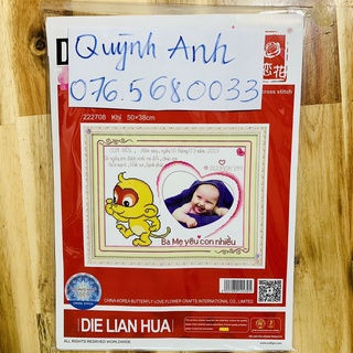 Tranh thêu CON KHỈ lồng hình chưa thêu (50x38cm) 222708