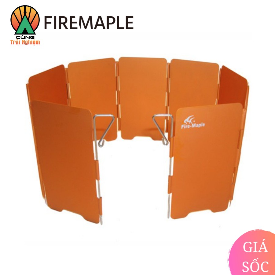 Tấm Chắn Gió Nhôm Chuyên Dụng Dã Ngoại Fire Maple Cho Nấu Ăn Ngoài Trời Siêu Nhẹ FMW-503