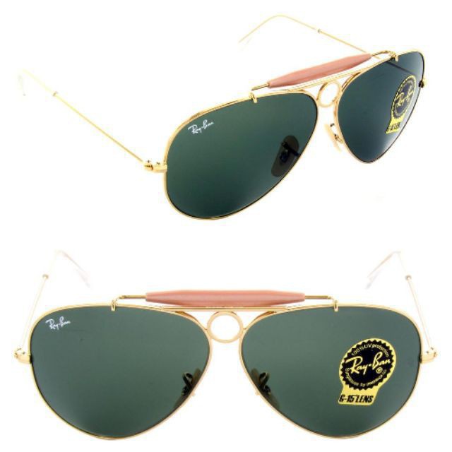 Kính Mát Ray / Ban Shooter Rb3138 001 Chính Hãng Thời Trang Mùa Hè Dành Cho Nam Và Nữ