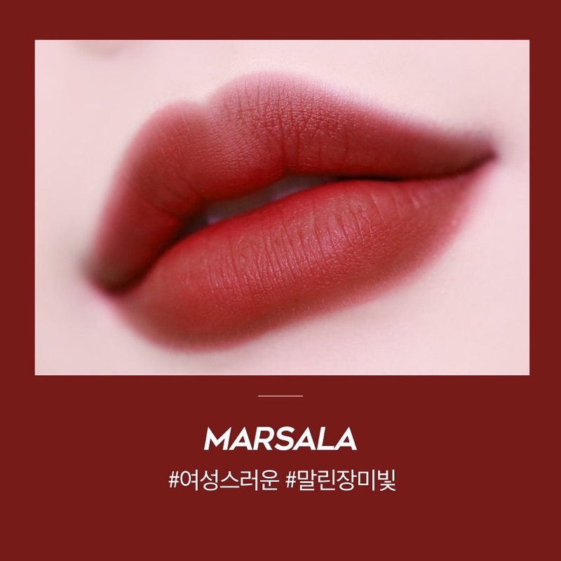 Son Kem Cosnori Creamy Velvet Tint màu 05 MARSALA | BigBuy360 - bigbuy360.vn