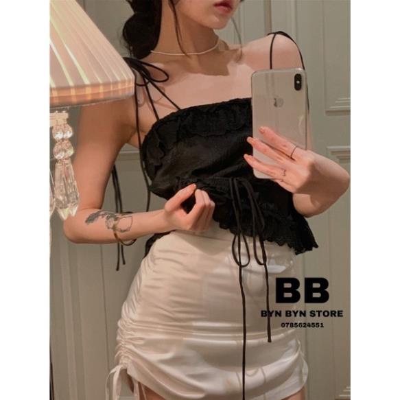 CHÂN VÁY BODY RÚT DÂY CÓ QUẦN BẢO HỘ TRONG R2 [Hàng Siêu Cấp] | BigBuy360 - bigbuy360.vn