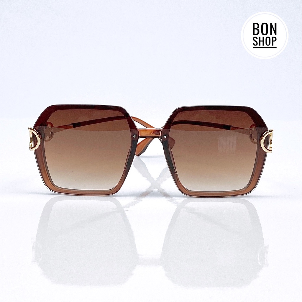 Kính mát nữ thời trang mắt vuông sang chảnh chống tia UV bản đẹp 1120_Bon Shop