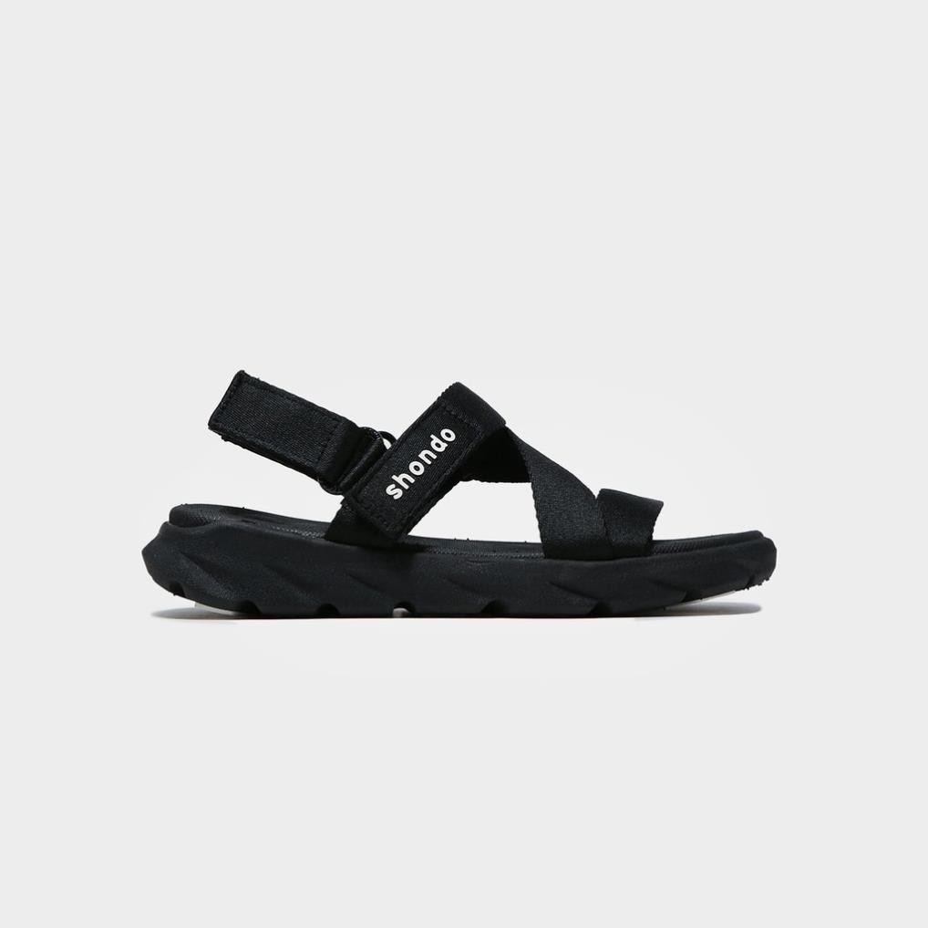 NEW 💯 . ⚡ Sale 10.10 SHAT | Giày Sandal Màu Đen Shat Shondo F6S301 CC saless Đẹp . Đẹp .1 . M08 : ࿄ ' #