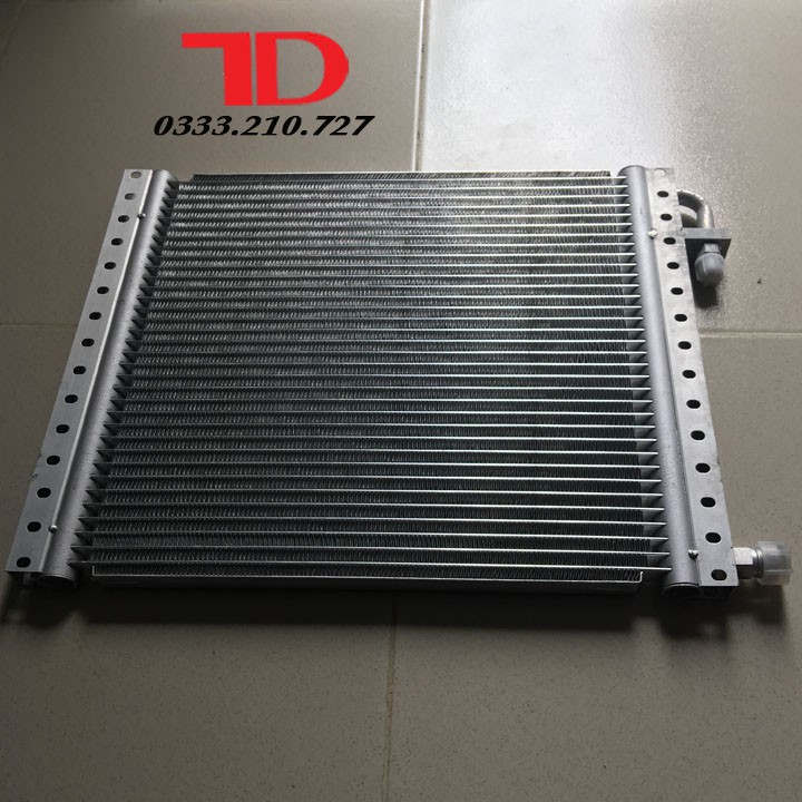 Dàn Nóng DUS 14x18 inch 36x46 cm dày 20 mm, Dàn Nóng Điều Hòa Ô Tô