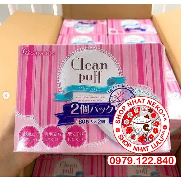 Bông Tẩy Trang Clean Puff