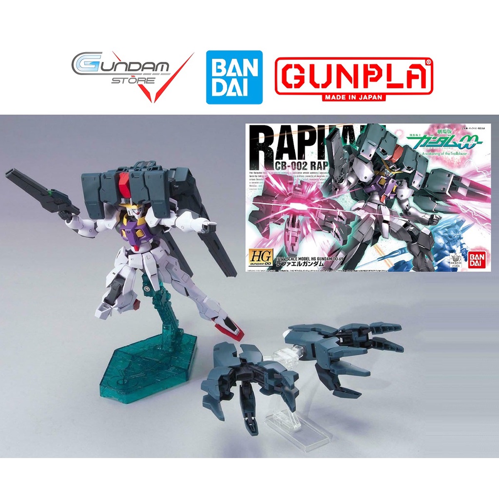 Mô Hình Gundam Hg RAPHAEL 1/144 Hg00 00 Bandai Đồ Chơi Lắp Ráp Anime Nhật
