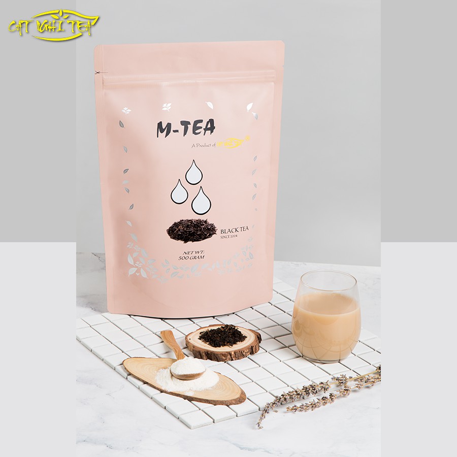 Trà Đen M-Tea Loại 1 - Nguyên liệu chuẩn pha trà sữa và trà trái cây thơm ngon - Cung cấp nguyên liệu các quán (500gr)