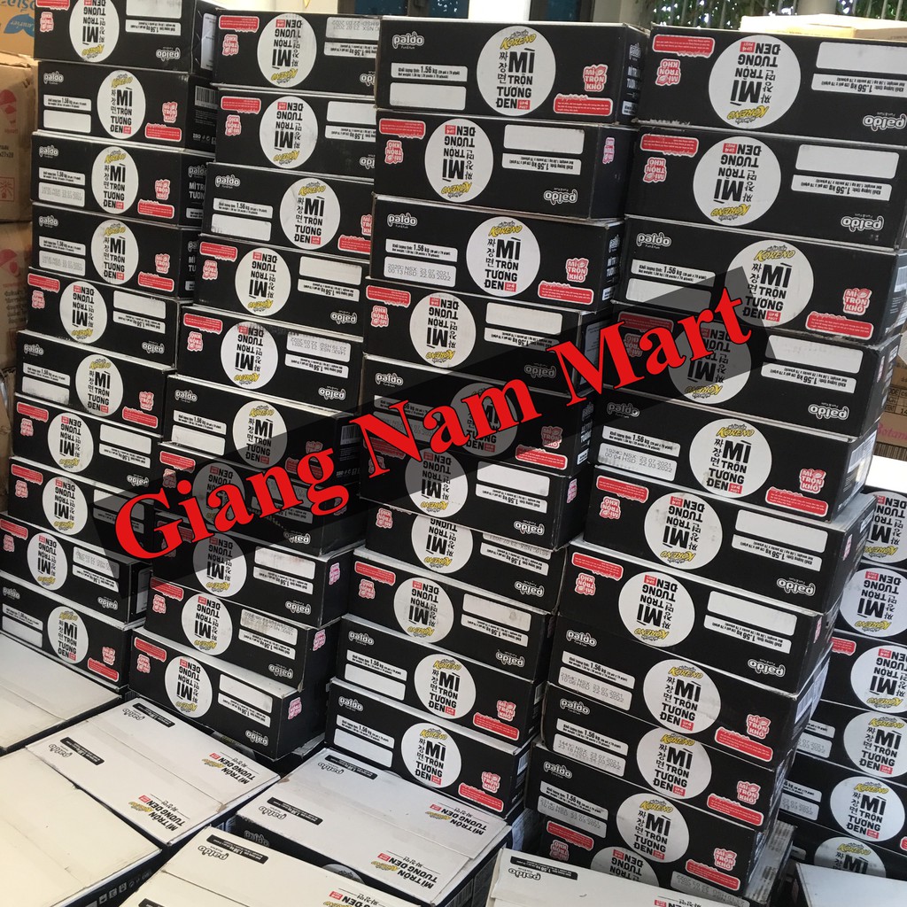 Mỳ trộn tương đen không cay, mỳ tương đen gói 78g. | BigBuy360 - bigbuy360.vn