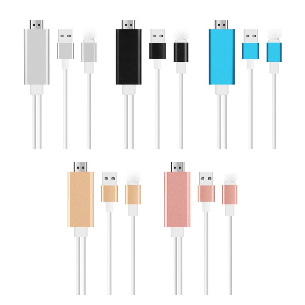 Cáp HDMI IPh tablet táo cổng (GIAO MÀU-MẪU NGẪU NHIÊN)