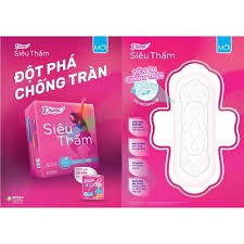 Băng vệ sinh siêu mỏng cánh Diana siêu thấm 8 miếng