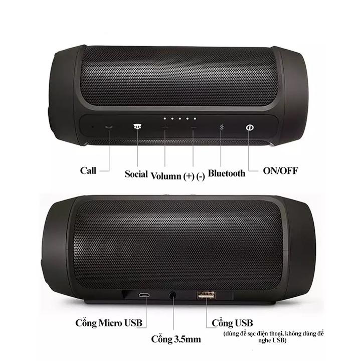 Loa Bluetooth, Loa mini bluetooth Change_2+ Chống Nước IP67, âm thanh sống động, kết nối ổn định