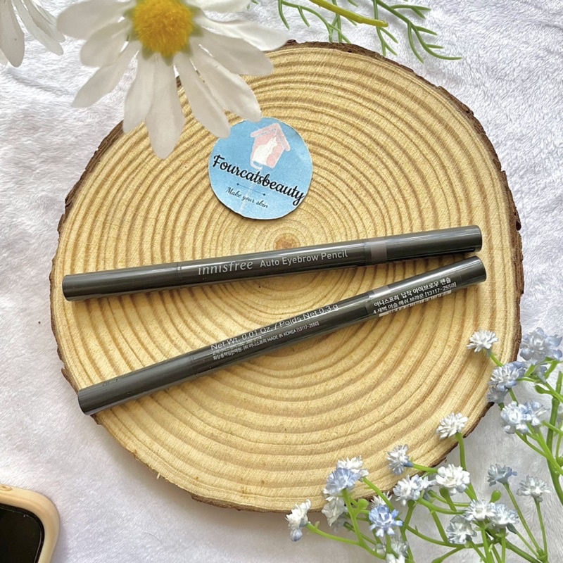 Chì Kẻ Mày Giúp Định Hình Tạo Dáng Và Vẽ Lông Mày Innisfree Auto Eye-Brow Pencil 0.3gr