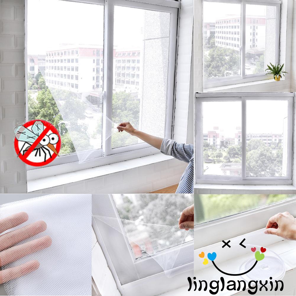 ✿☌☌Magic Mesh Screen Net Window Insect Screen LARGE Mosquito Fly Bug Door Mesh Net