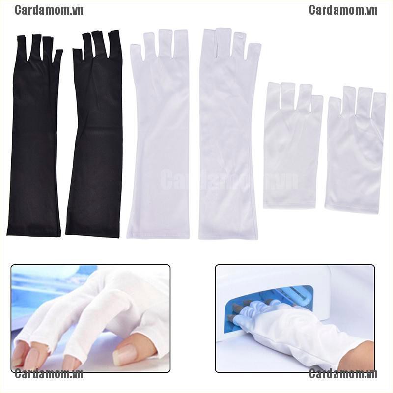 {carda} Anti UV Gel Glove for UV Light / Lamp Radiation Protection Dryer Gel Polish Tool{LJ}
