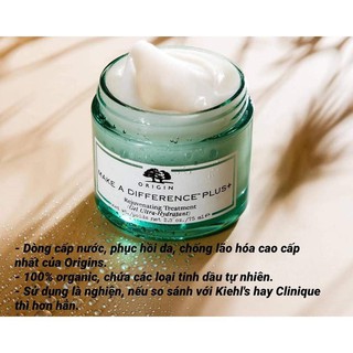 Kem dưỡng ẩm màu xanh Origins