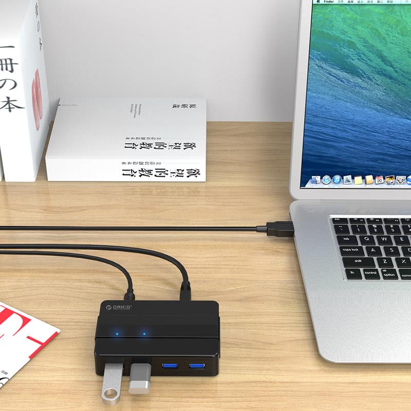 Thiết bị Hub ORICO H4928-U3 4 cổng USB3.0 cho Windows XP / Vista / 7 / 8 / 10 / Linux / Mac OS