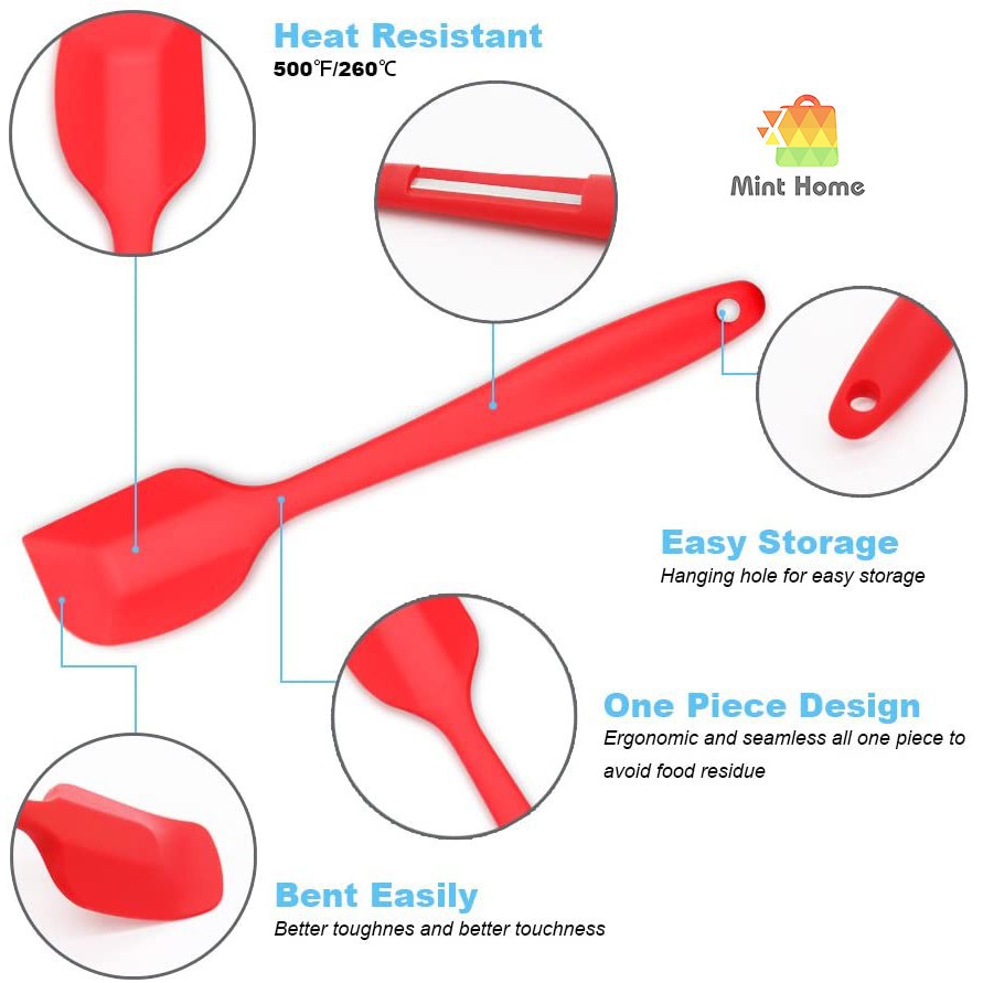 Phới silicone to và nhỏ nhiều màu sắc