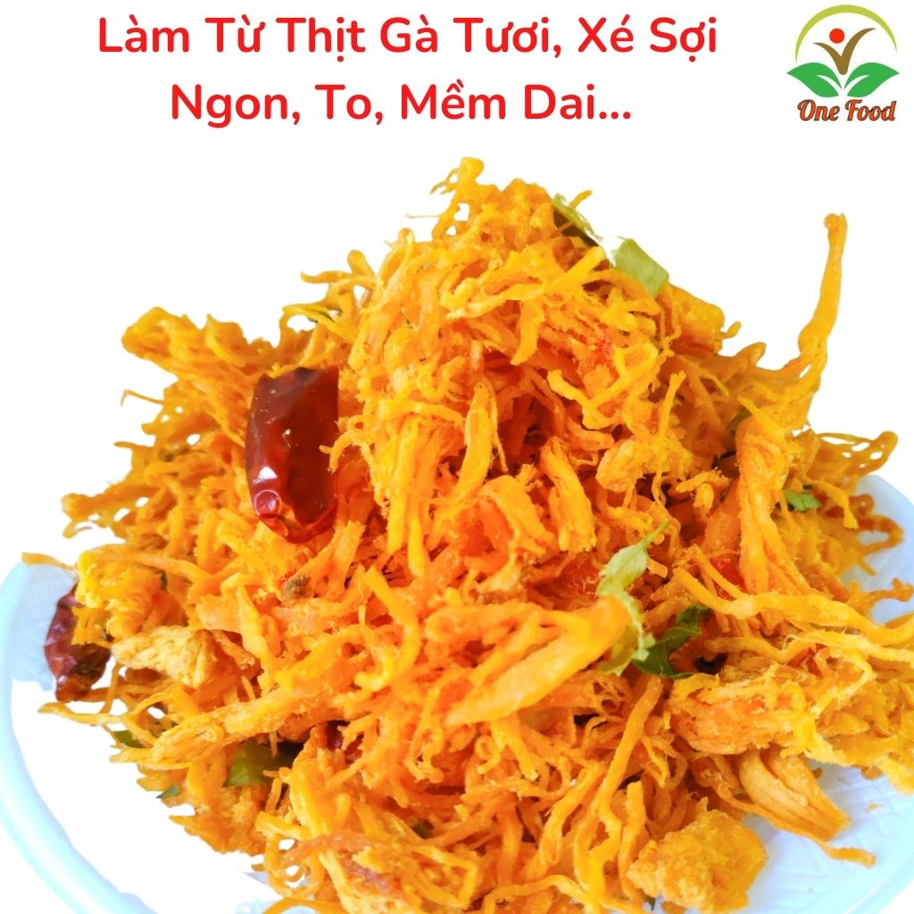 100g Khô Heo Cháy tỏi, KHÔ GÀ, khô Mực Xé Sợi Loại 1, Đồ ăn Vặt Hà Nội