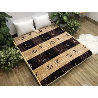Sỉ Thảm nỉ trải giường hoa văn tại tp hcm mẫu 03