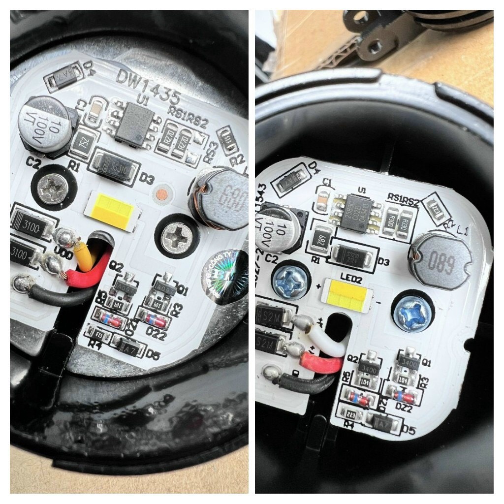 Đèn Trợ sáng BMU bi cầu T20 Pha trắng cốt vàng