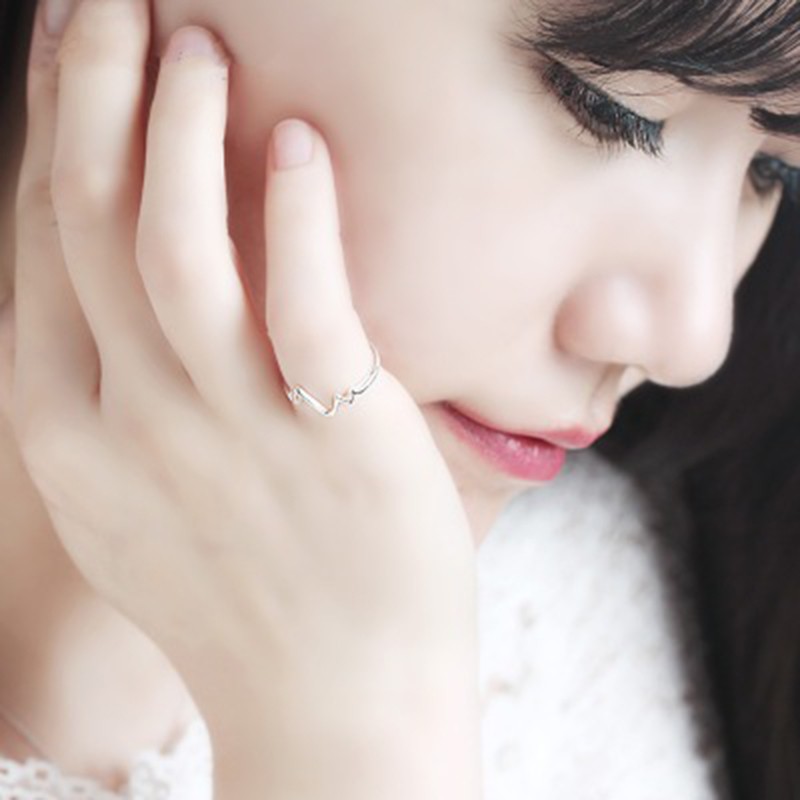 Nhẫn bạc 925 thời trang Trang sức cho phụ nữ