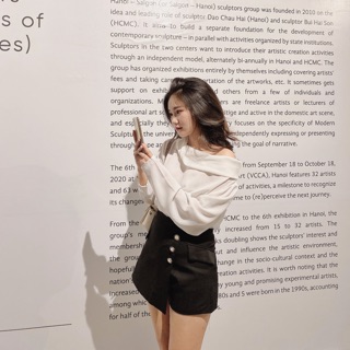 Áo lệch vai, cv vạt