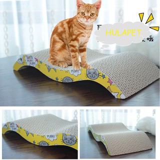 BÀN CÀO MÓNG CATNIP CHO MÈO HÌNH CONG- HULAPET
