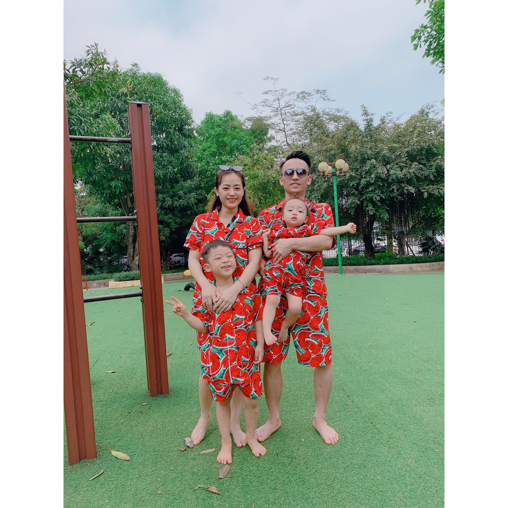 [CÓ SIZE]Bộ Pijama Hoa Qủa Nam nữ | BigBuy360 - bigbuy360.vn