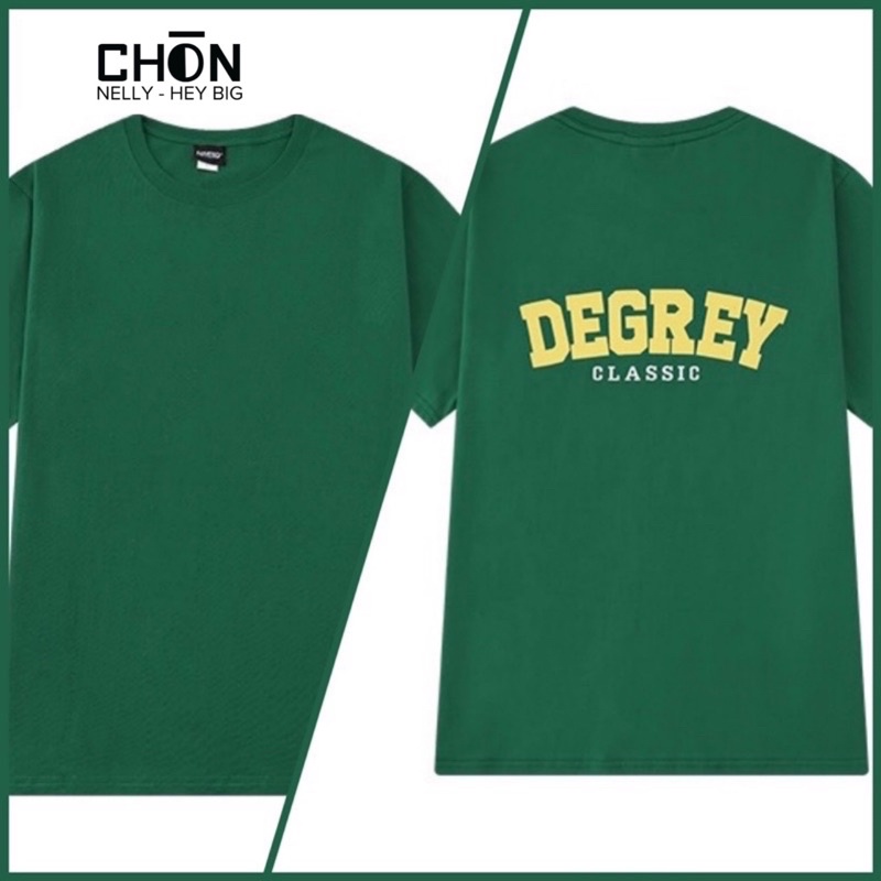 Áo thun NELLY, chính hãng, sẵn hàng, dáng Unisex hình in DEGREY CHÒN CLOTHING