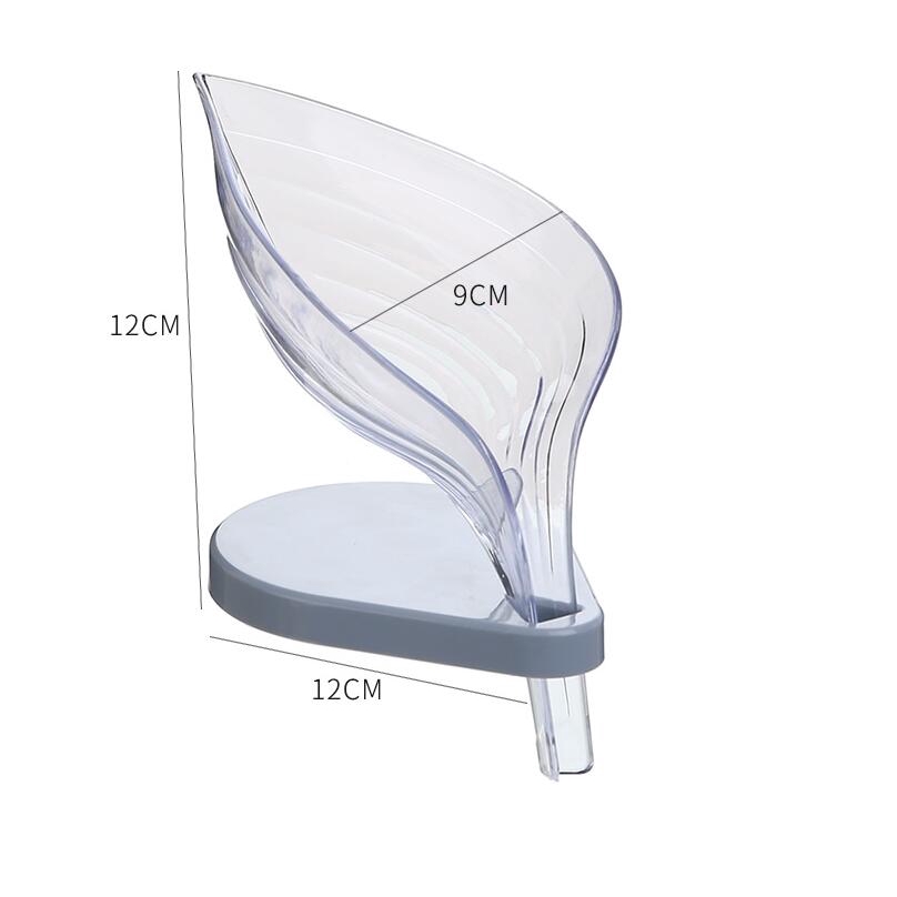 Khay Đựng Xà Phòng Chống Trượt Hình Chiếc Lá Xinh Xắn