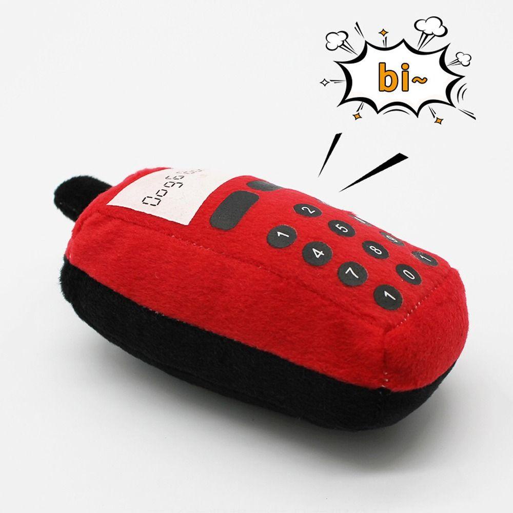 Đồ Chơi Nhai Gặm Làm Sạch Răng Hình Thú Nhồi Bông Có Âm Thanh Cho Cún Cưng LAYOR1