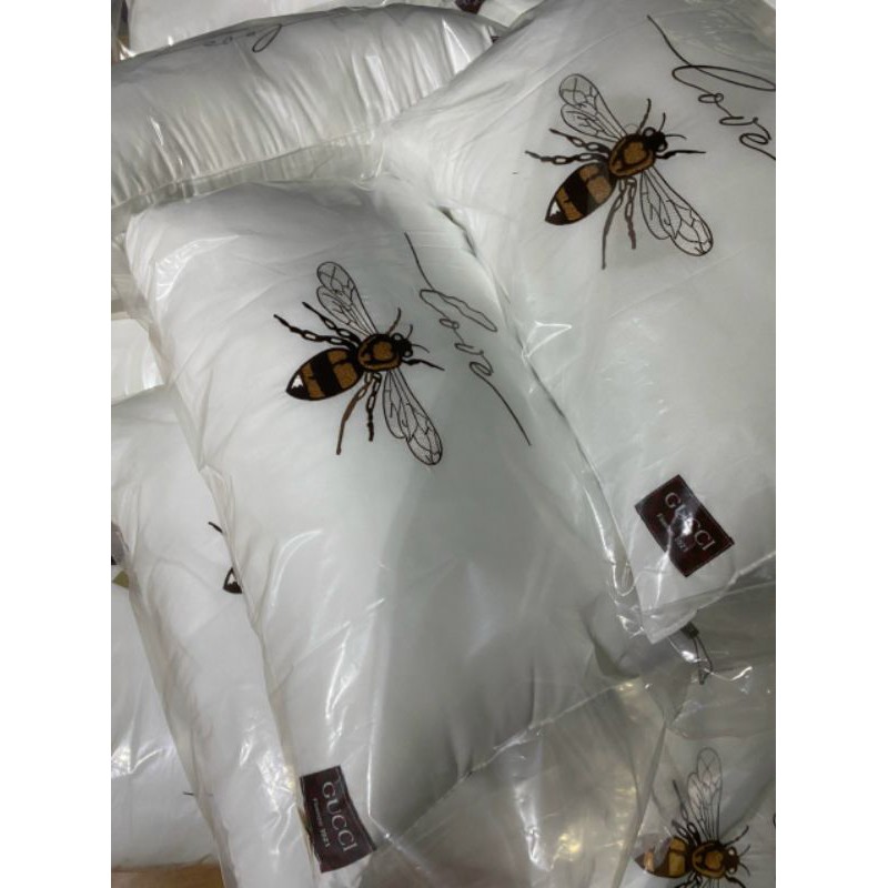 2 Ruột Gối Ong Thêu. Ruột Gối 50x70 cm