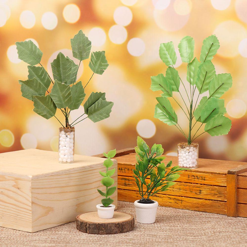 Đồ trang trí Cây Bonsai Mini Trang Trí Nhà Búp Bê Tỉ Lệ 1: 12