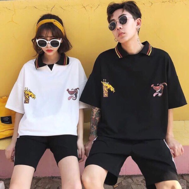 Áo thun cổ trụ