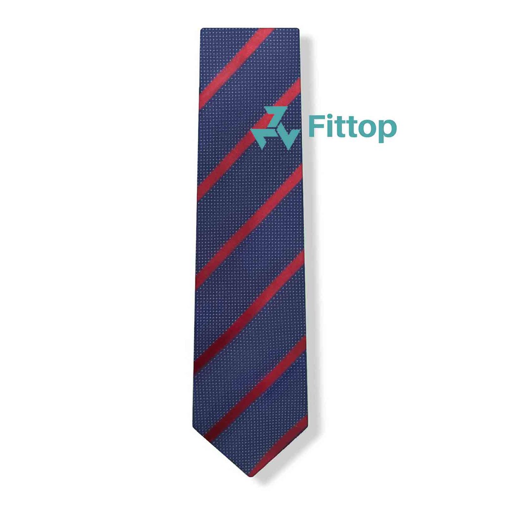 Cà Vạt Nam Sọc Cao Cấp Thanh Lịch Công Sở Dự Tiệc 7cm FITTOP CAVAT-188