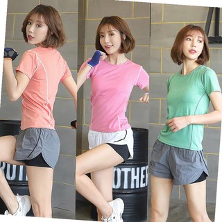 Set Bộ Quần Đùi short Áo thun Thể Thao Nữ AAnker (Đồ Tập Gym, Yoga) - Cửa Hàng Việt Nam - Annerun