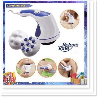 Máy đánh tan mỡ bụng cầm tay Relax & Spin Tone.